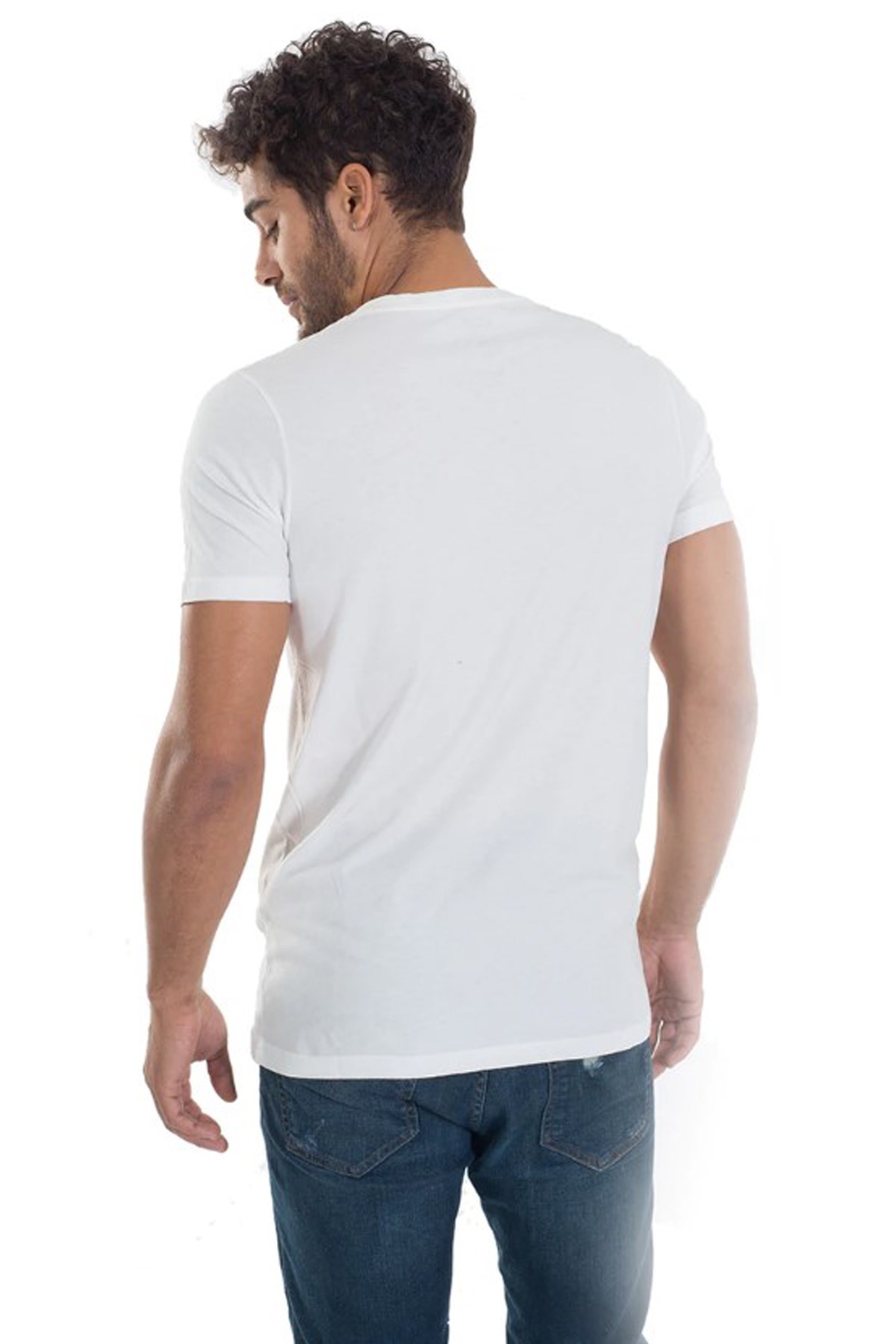 Nors Basic Erkek Tshirt C0017 Beyaz