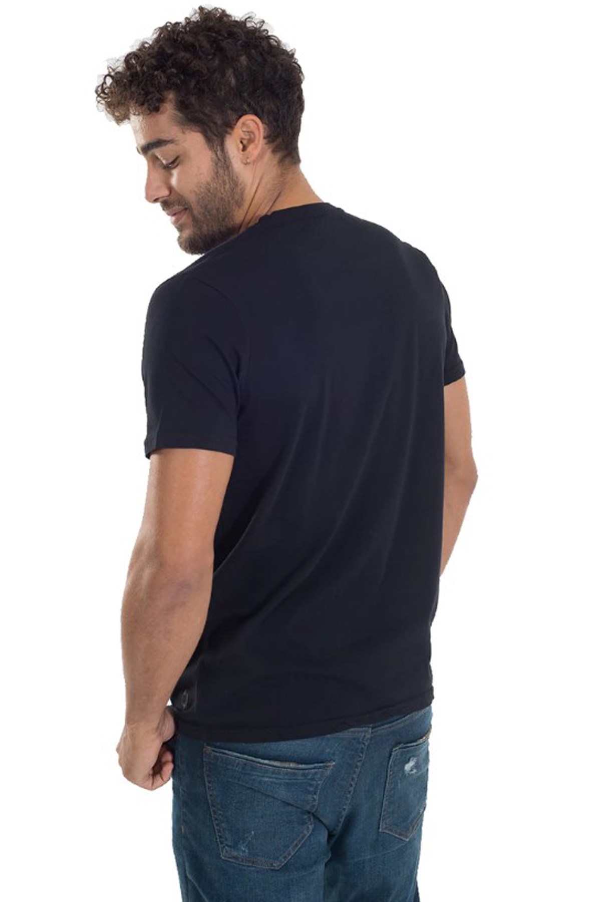 Nors Basic Erkek Tshirt C0017 Siyah