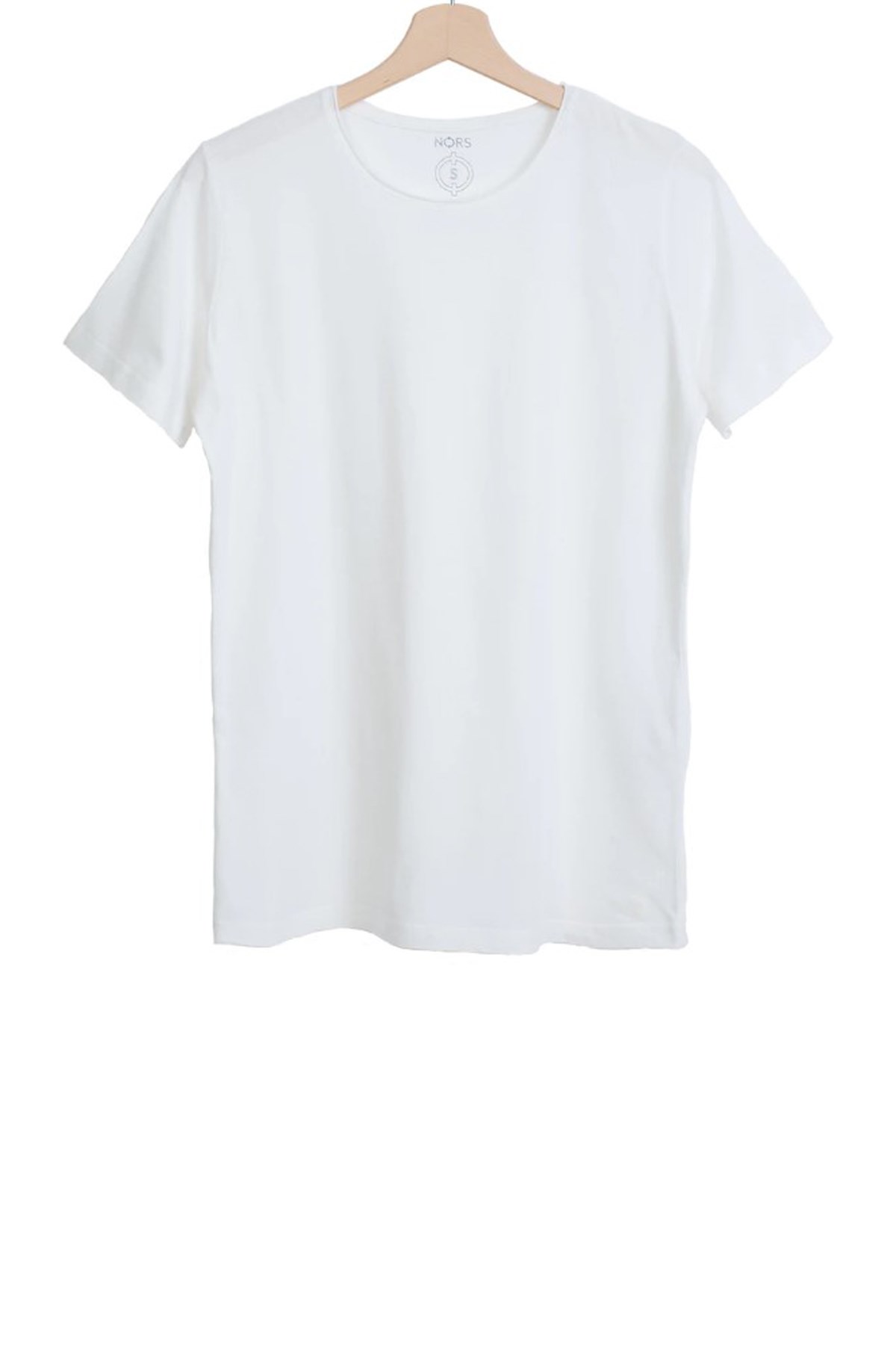 Nors Basic Loose Erkek Tshirt C0019 Beyaz