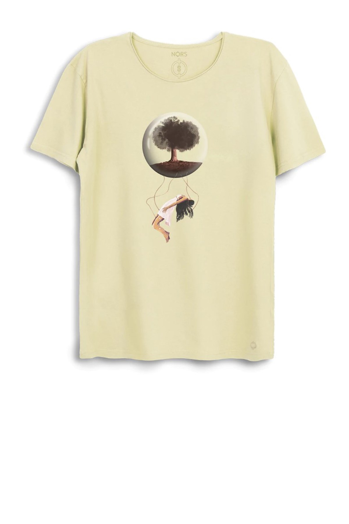 Nors I See You Loose Erkek Tshirt C0046 Sarı