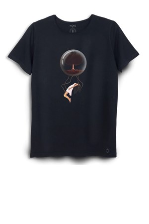 Nors I See You Loose Erkek Tshirt C0046 Siyah