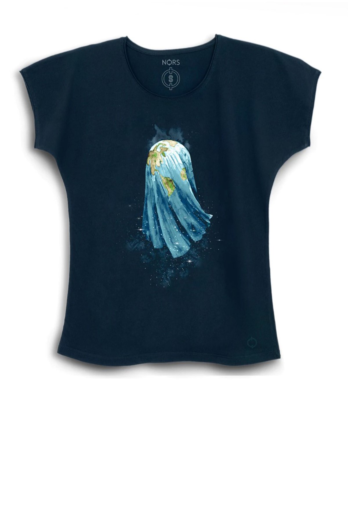 Nors Universe No 1 Kadın Tshirt C0104 Lacivert