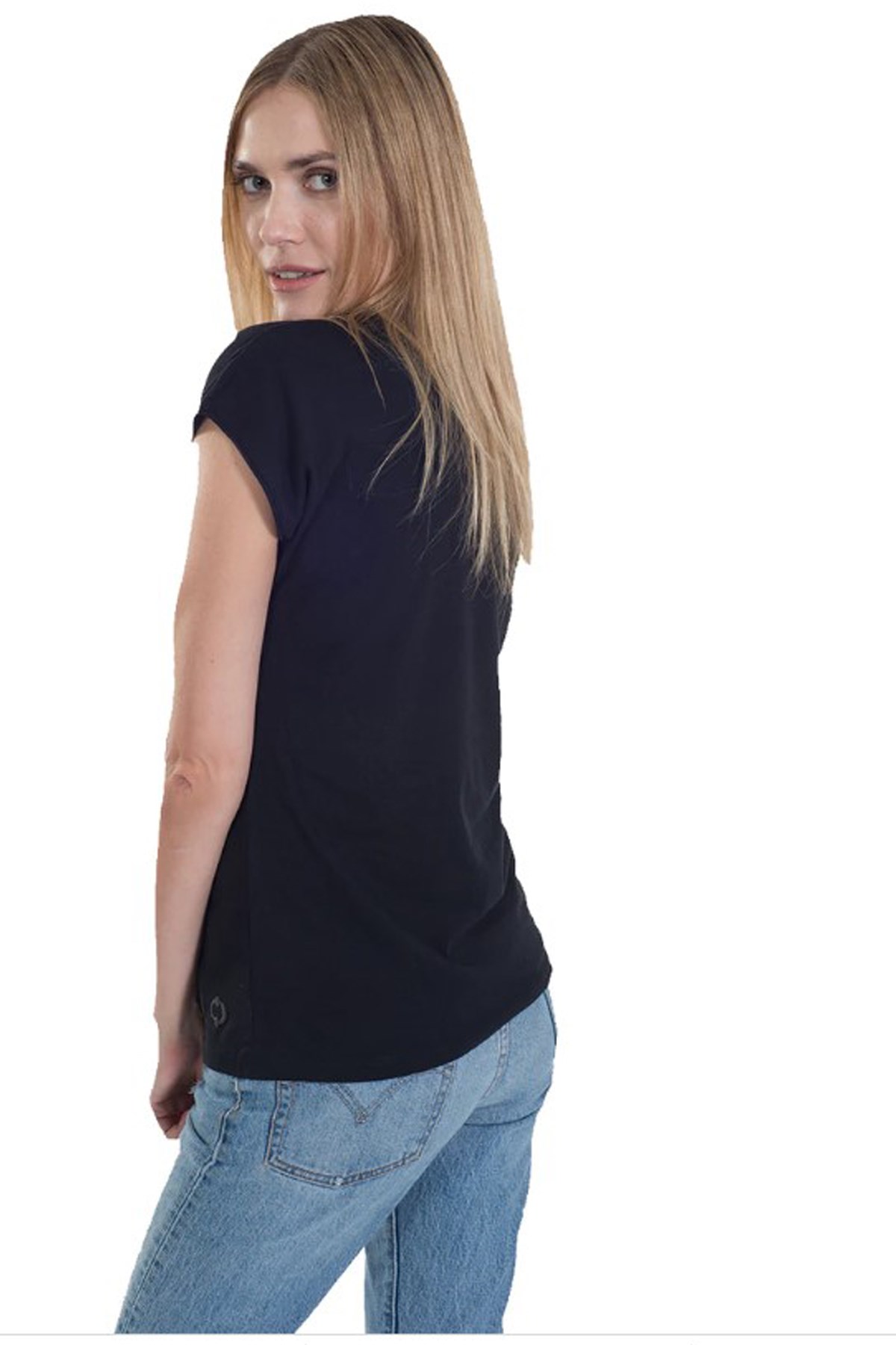 Nors Universe No 1 Kadın Tshirt C0104 Lacivert