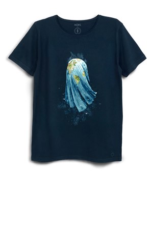 Nors Universe No 1 Loose Erkek Tshirt C0105 Lacivert