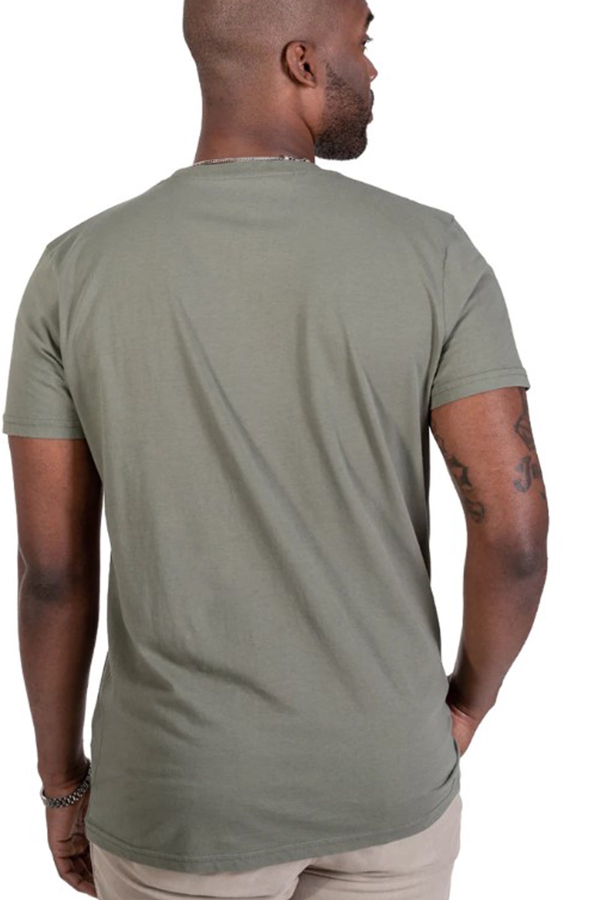 Nors Basic Erkek Tshirt C0243 Haki