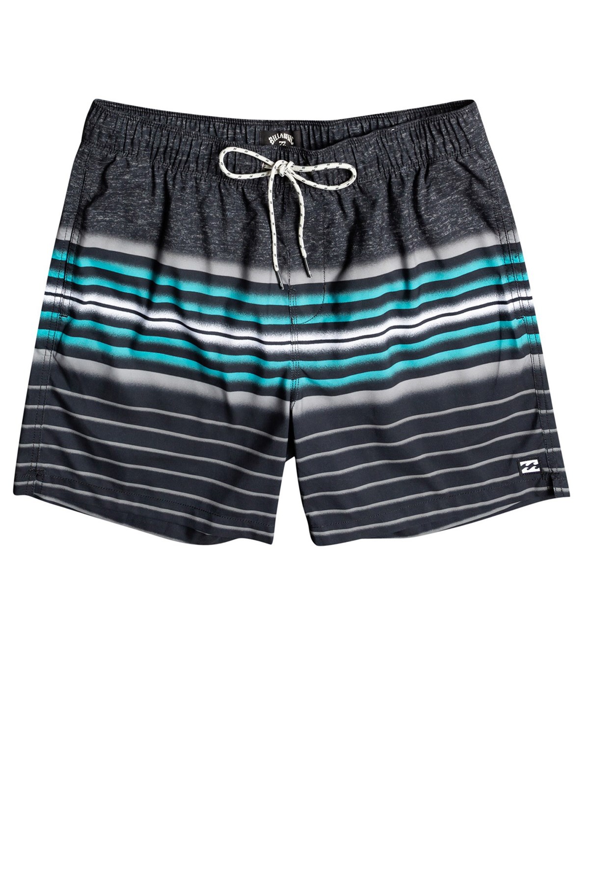 Billabong All Day Stripes Lb Volley Deniz Şort C1LB02 Siyah
