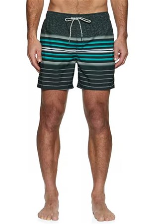 Billabong All Day Stripes Lb Volley Deniz Şort C1LB02 Siyah