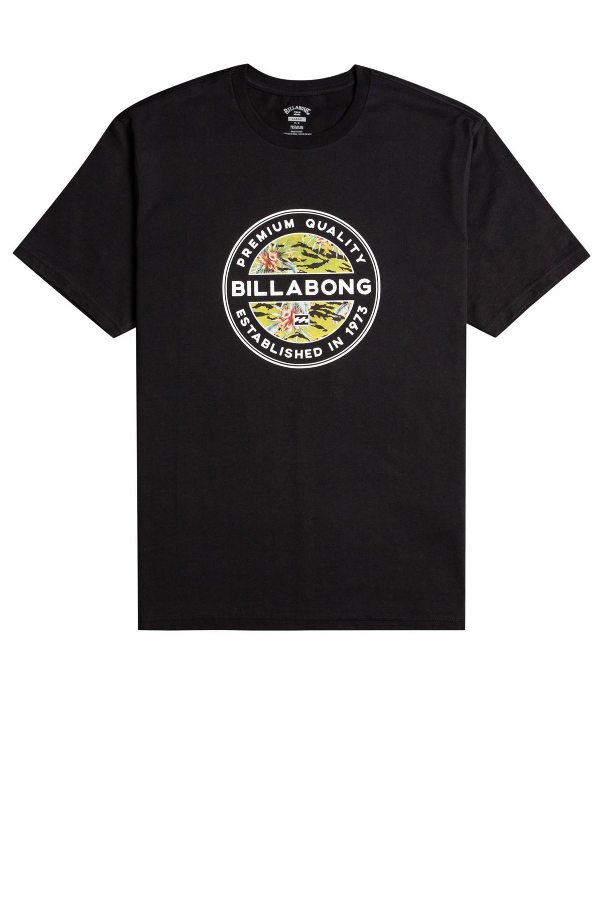 Billabong Rotor Fill Ss Erkek Tişört C1SS08 Siyah