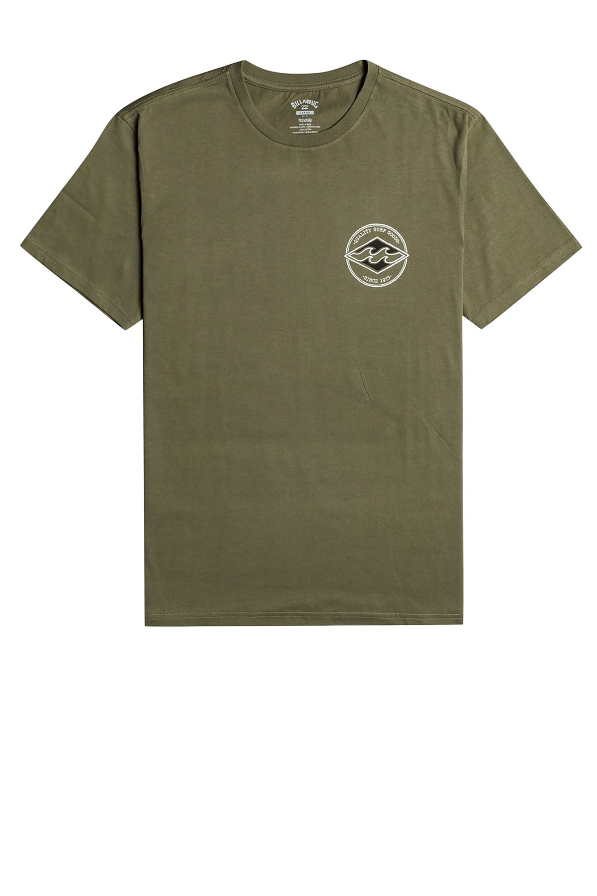 Billabong Rotor Diamond Ss Erkek Tişört C1SS11 Haki
