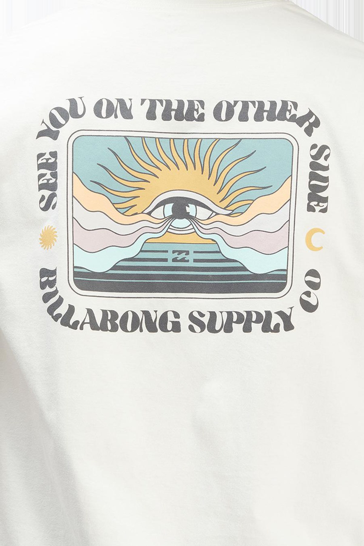 Billabong Sight Ss Erkek Tişört C1SS32 Ekru