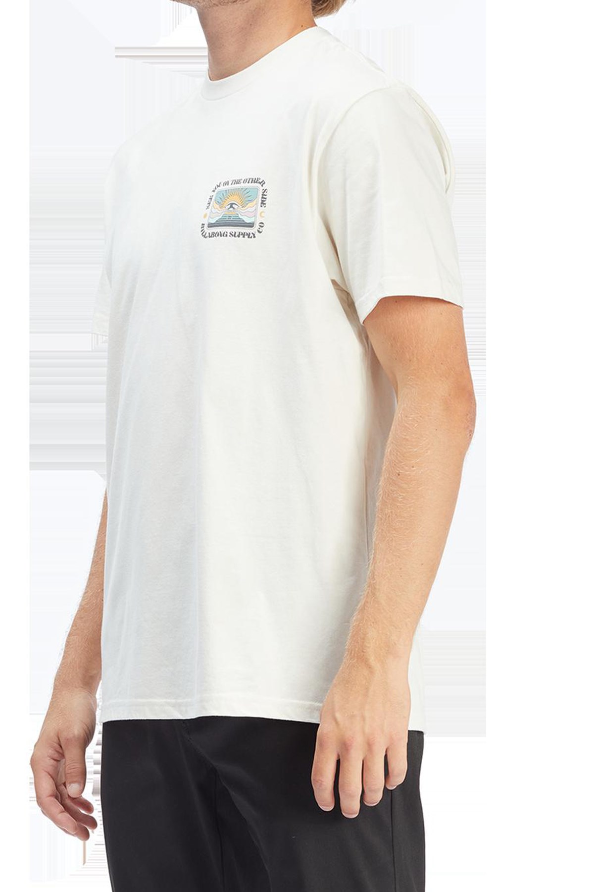 Billabong Sight Ss Erkek Tişört C1SS32 Ekru