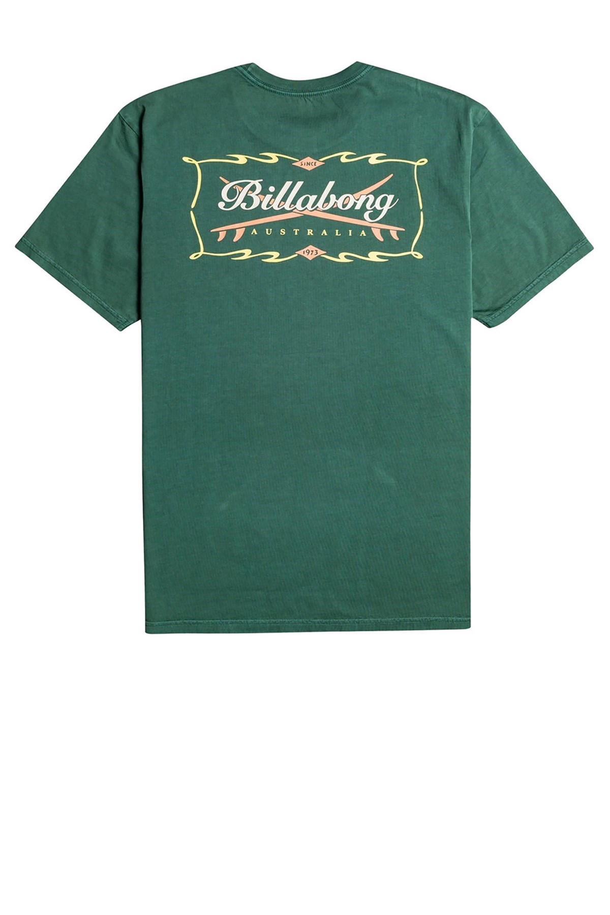 Billabong Born Is 73 Ss Erkek Tişört C1SS35 Yeşil