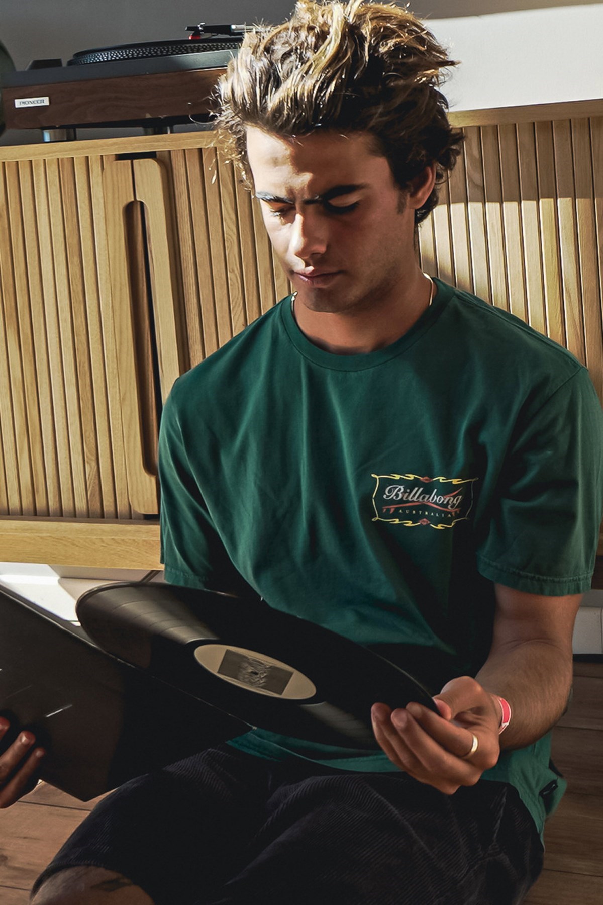 Billabong Born Is 73 Ss Erkek Tişört C1SS35 Yeşil