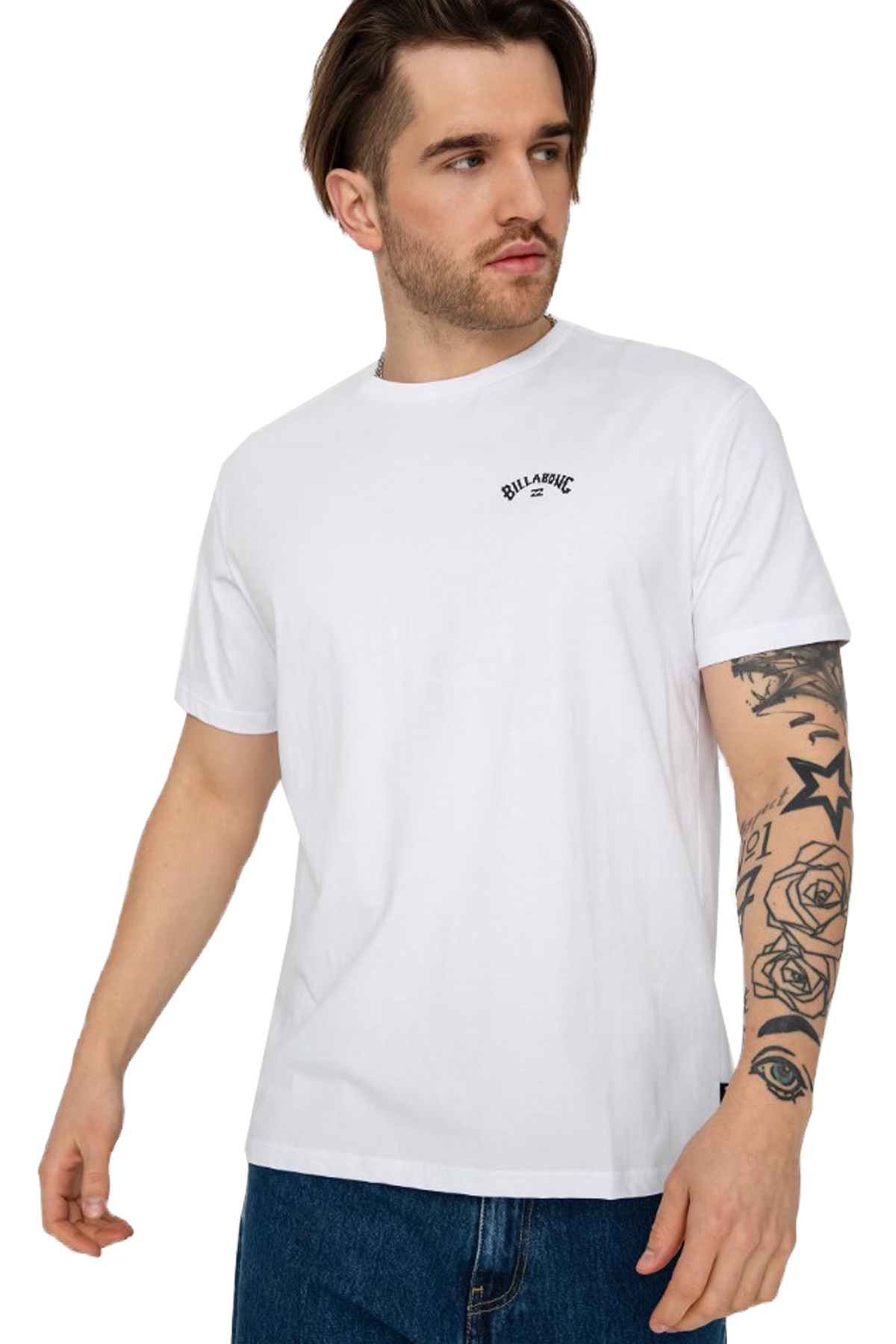 Billabong Arch Wave Erkek Tişört C1SS65BIP2 Beyaz