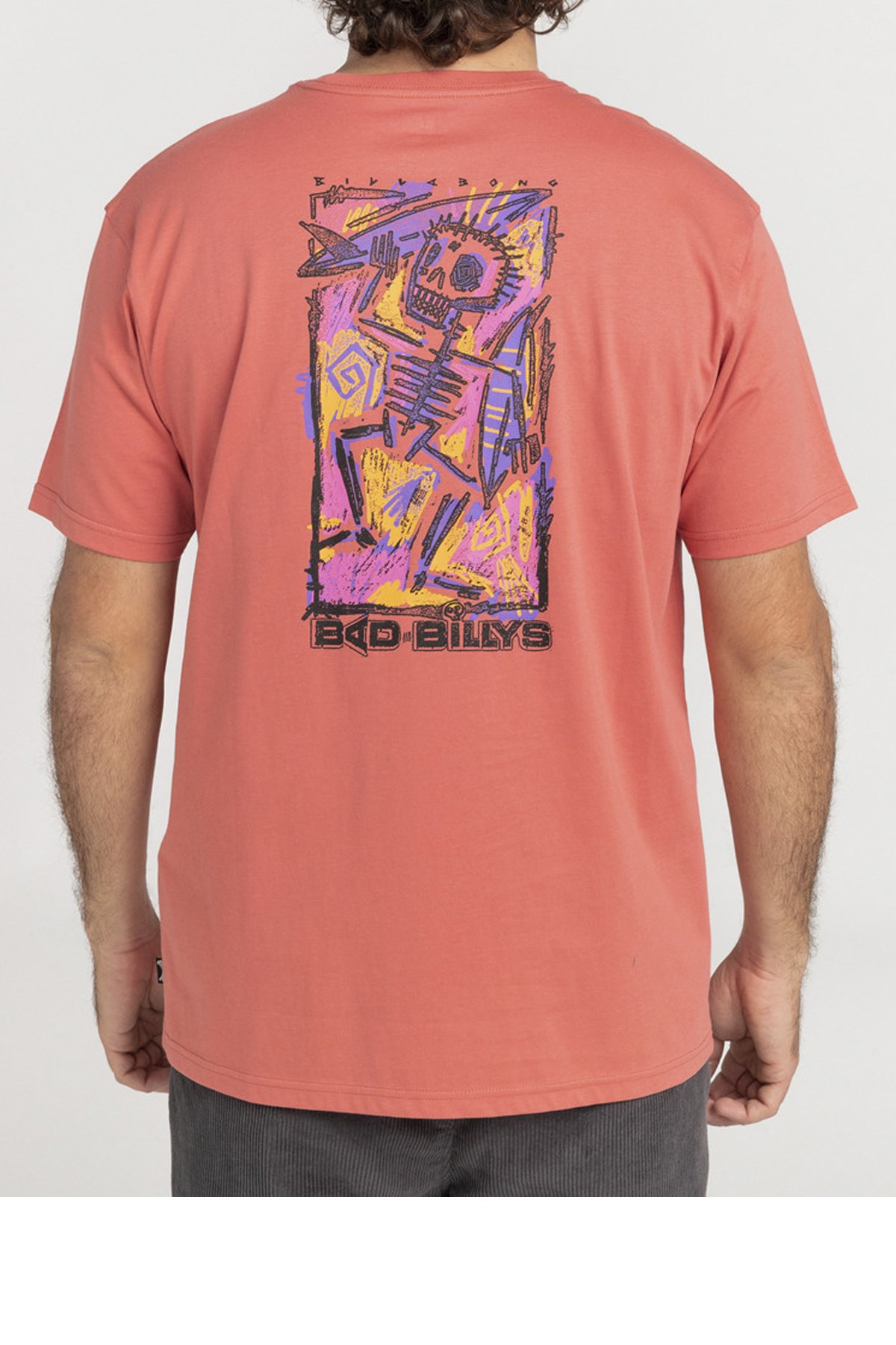 Billabong Tribal Dance Ss Erkek Tişört C1SS66 Pembe