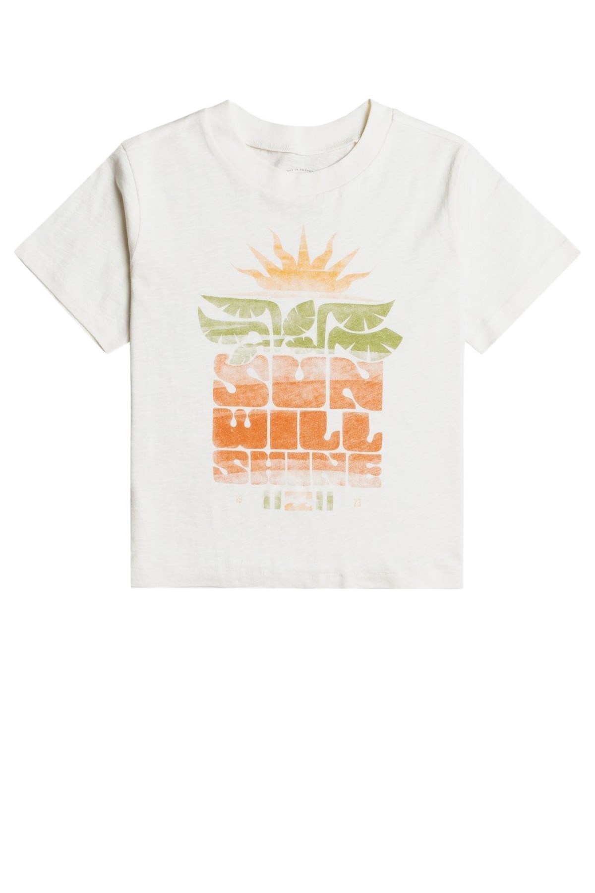 Billabong Will Shine Kadın Tişört C3SS36 Beyaz