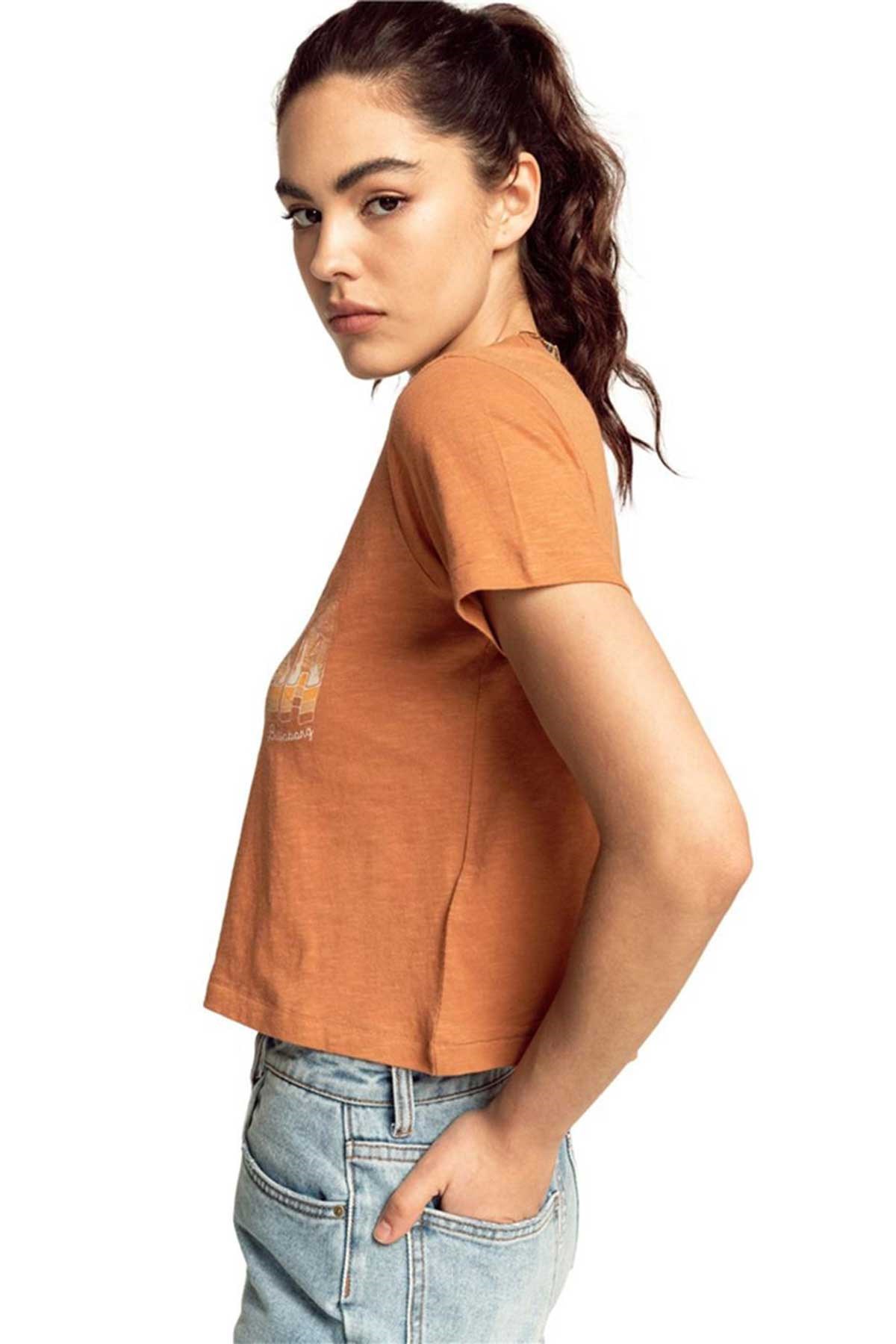 Billabong CaliGreetings Kadın Tişört C3SS37 Bej