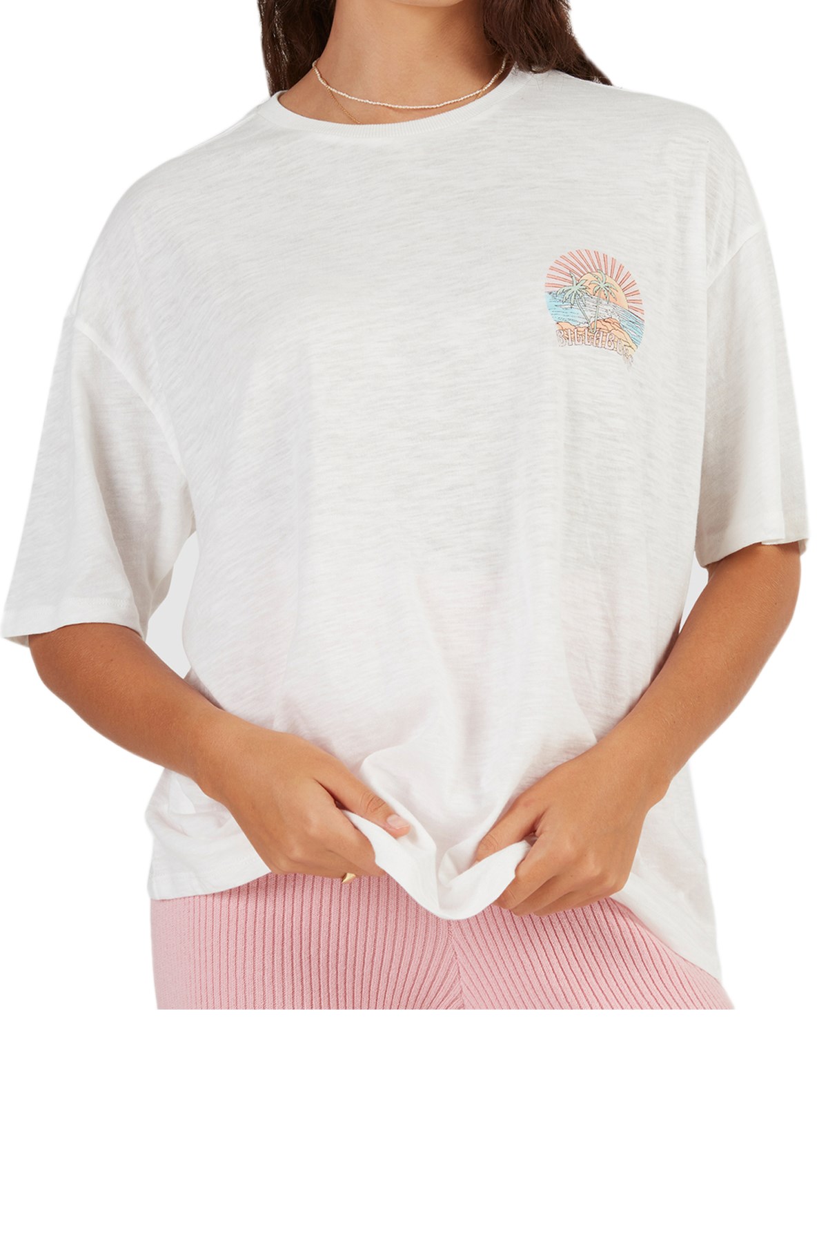 Billabong Sunny Snapper Ss Kadın Tişört C3SS51 Mavi