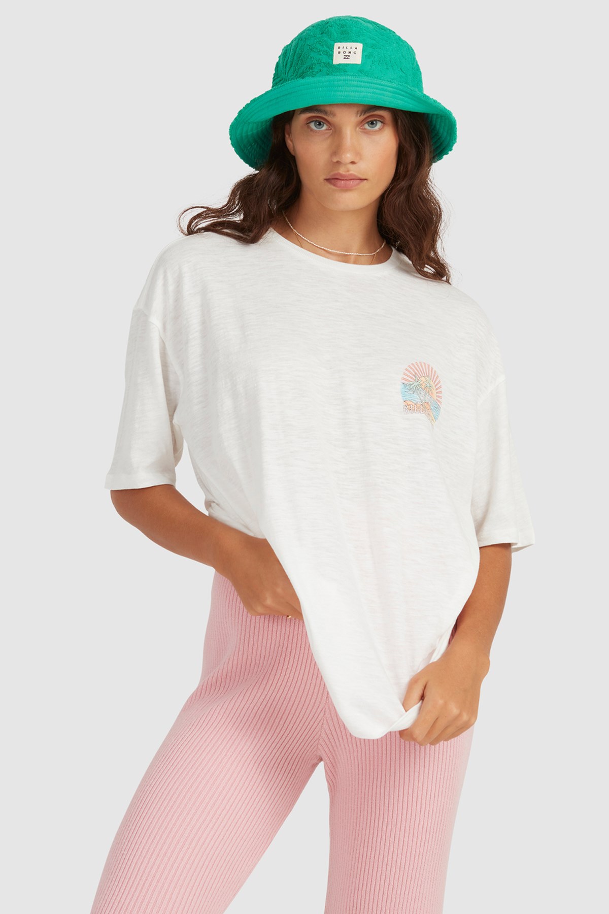 Billabong Sunny Snapper Ss Kadın Tişört C3SS51 Mavi