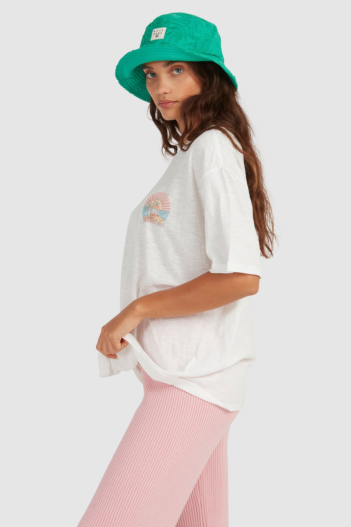 Billabong Sunny Snapper Ss Kadın Tişört C3SS51 Mavi