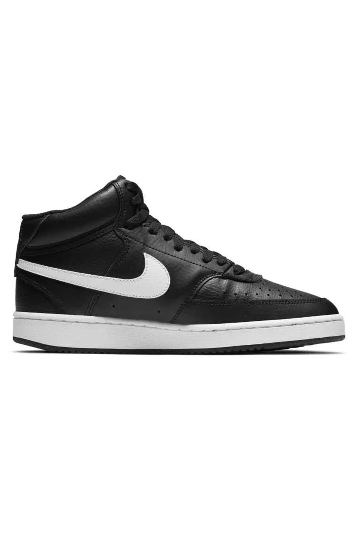 Nike Wmns Court Vision Mid Kadın Spor Ayakkabı CD5436-001 Siyah