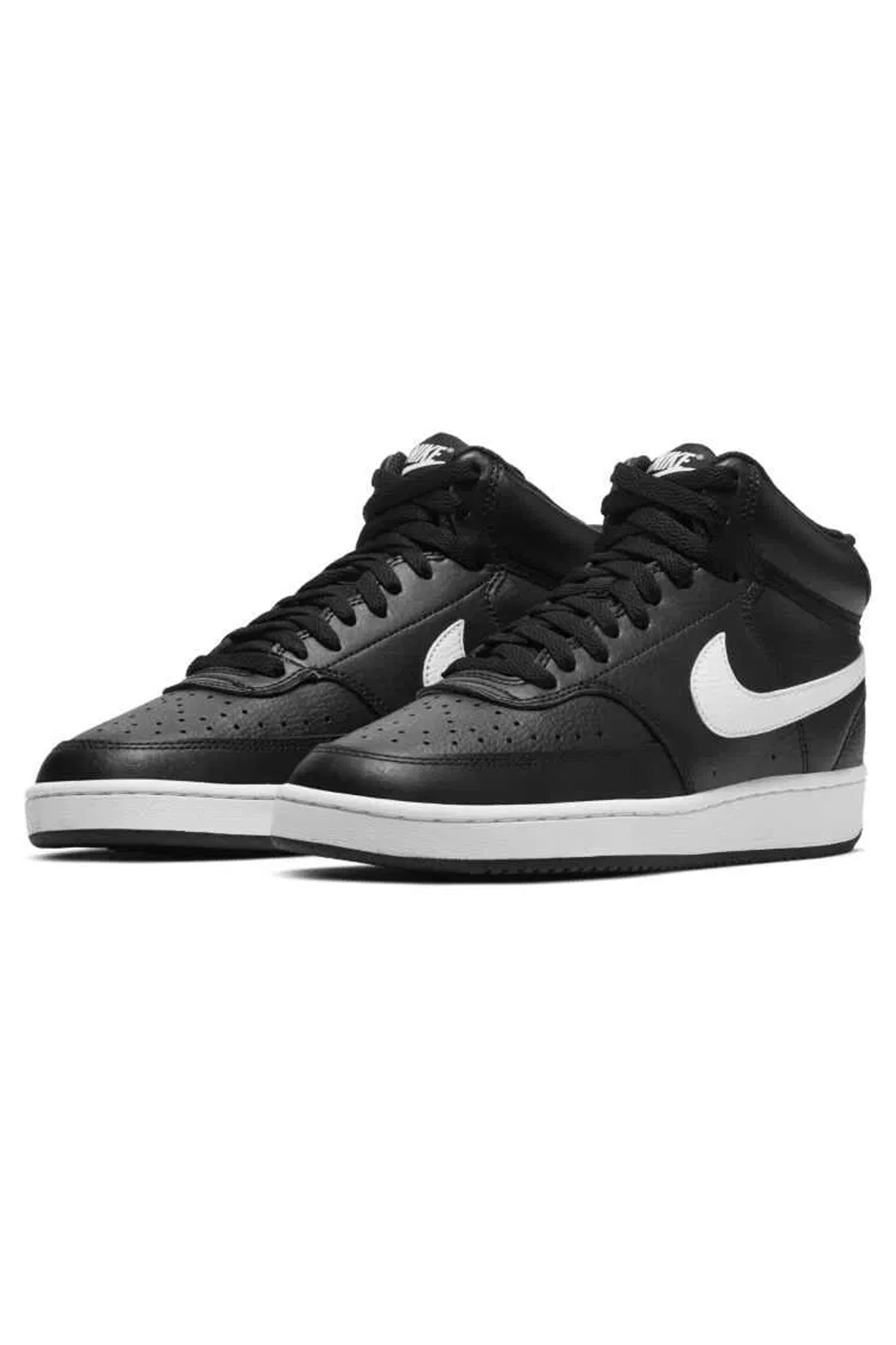Nike Wmns Court Vision Mid Kadın Spor Ayakkabı CD5436-001 Siyah