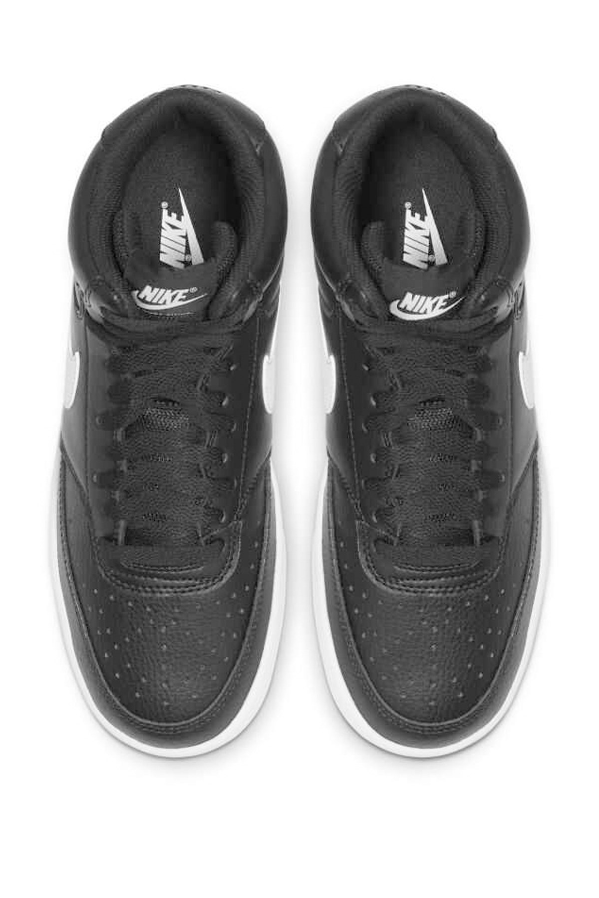 Nike Wmns Court Vision Mid Kadın Spor Ayakkabı CD5436-001 Siyah