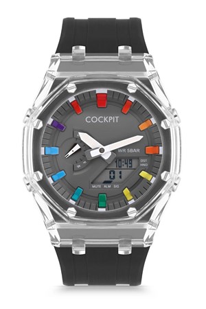 Cockpit Erkek Kol Saati CK-2210GY Gri