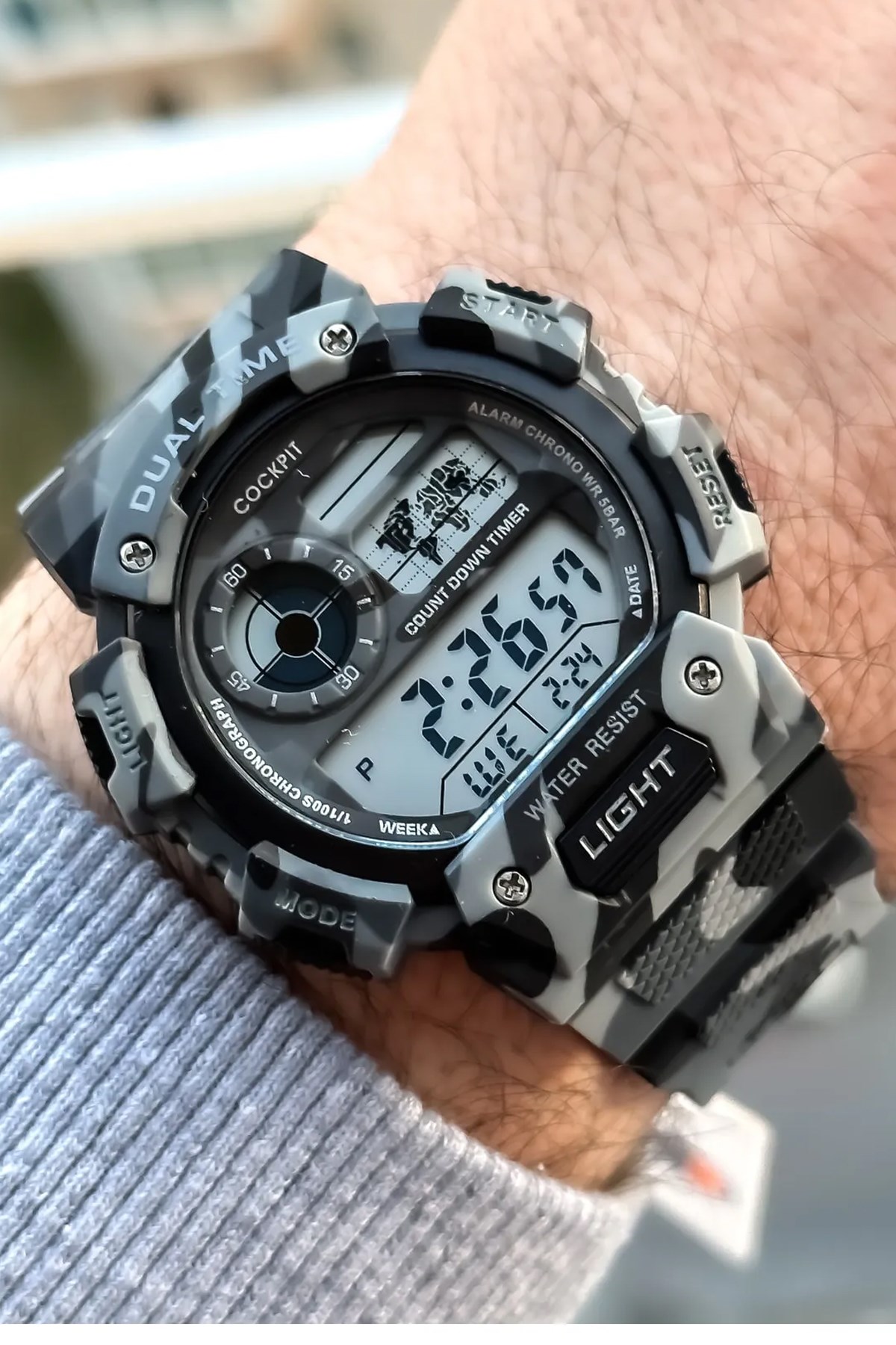 Cockpit Erkek Kol Saati CK-2723GY Gri