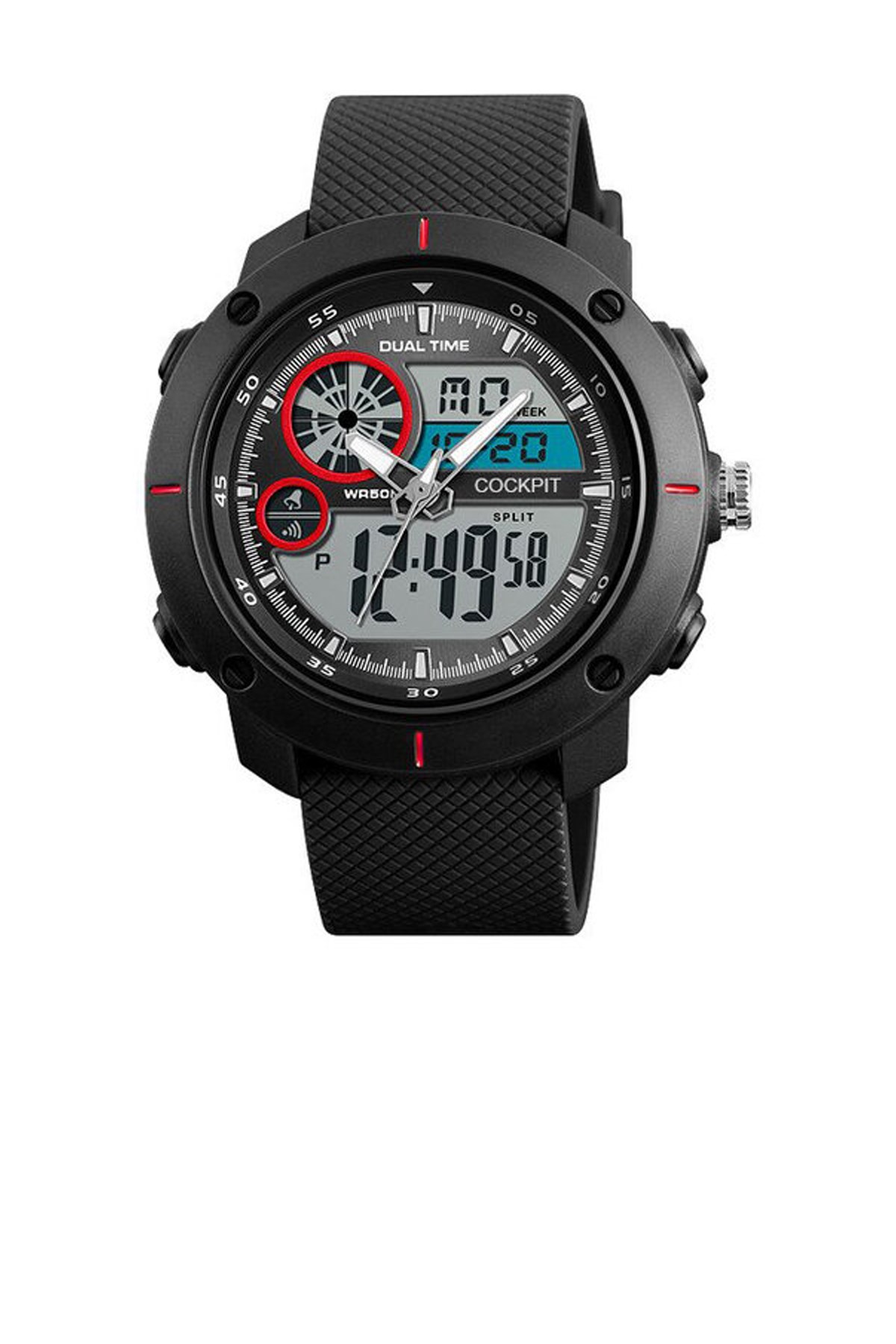 Cockpit Erkek Kol Saati CK-4210RD Siyah