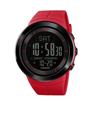 Cockpit Erkek Kol Saati CK-S2403-RD Kırmızı