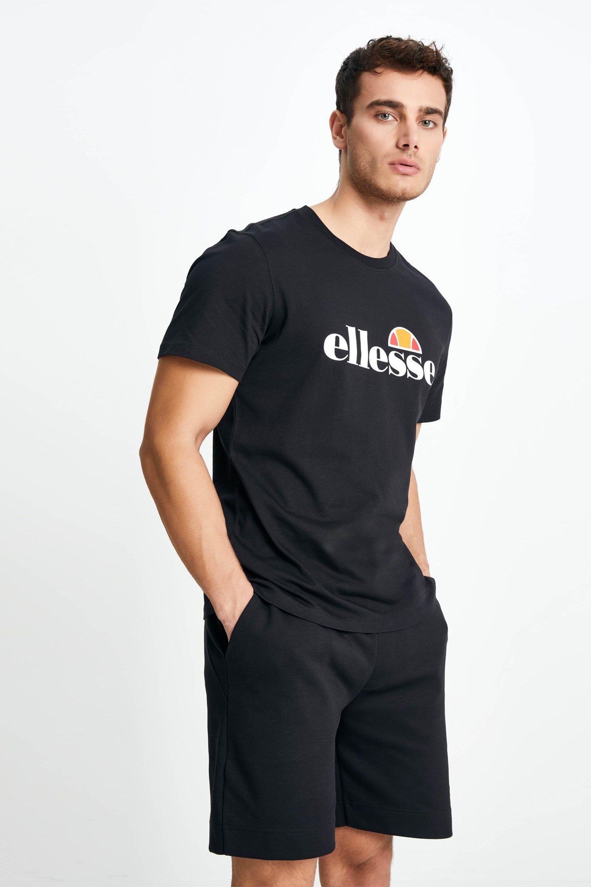 Ellesse Erkek Tişört CM012-1-BK Siyah