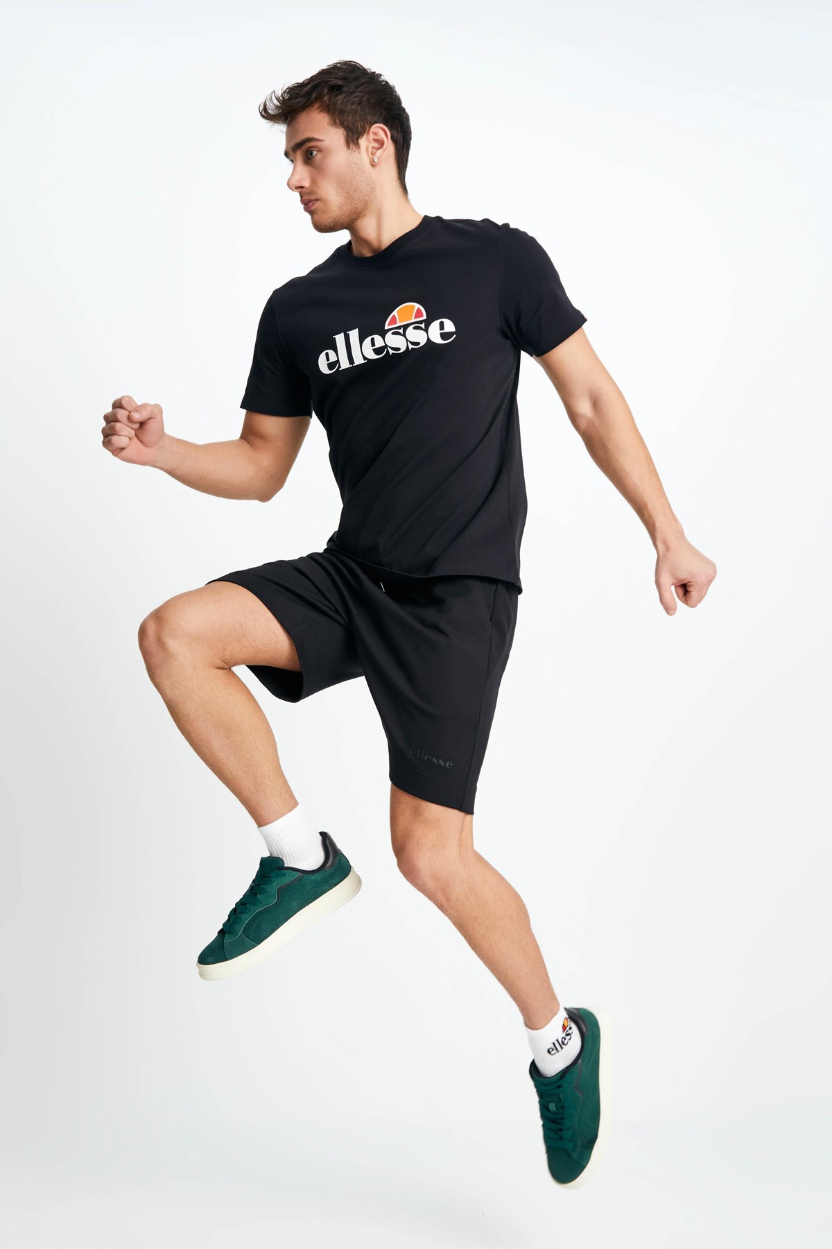 Ellesse Erkek Tişört CM012-1-BK Siyah