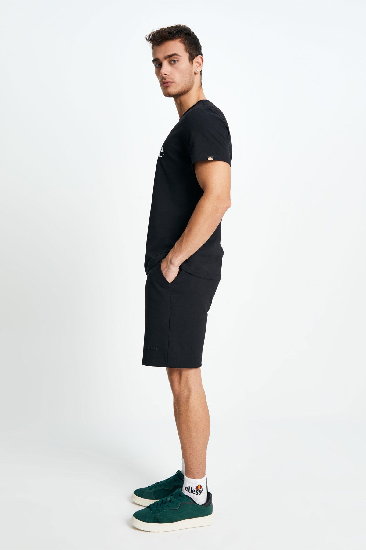 Ellesse Erkek Tişört CM012-1-BK Siyah