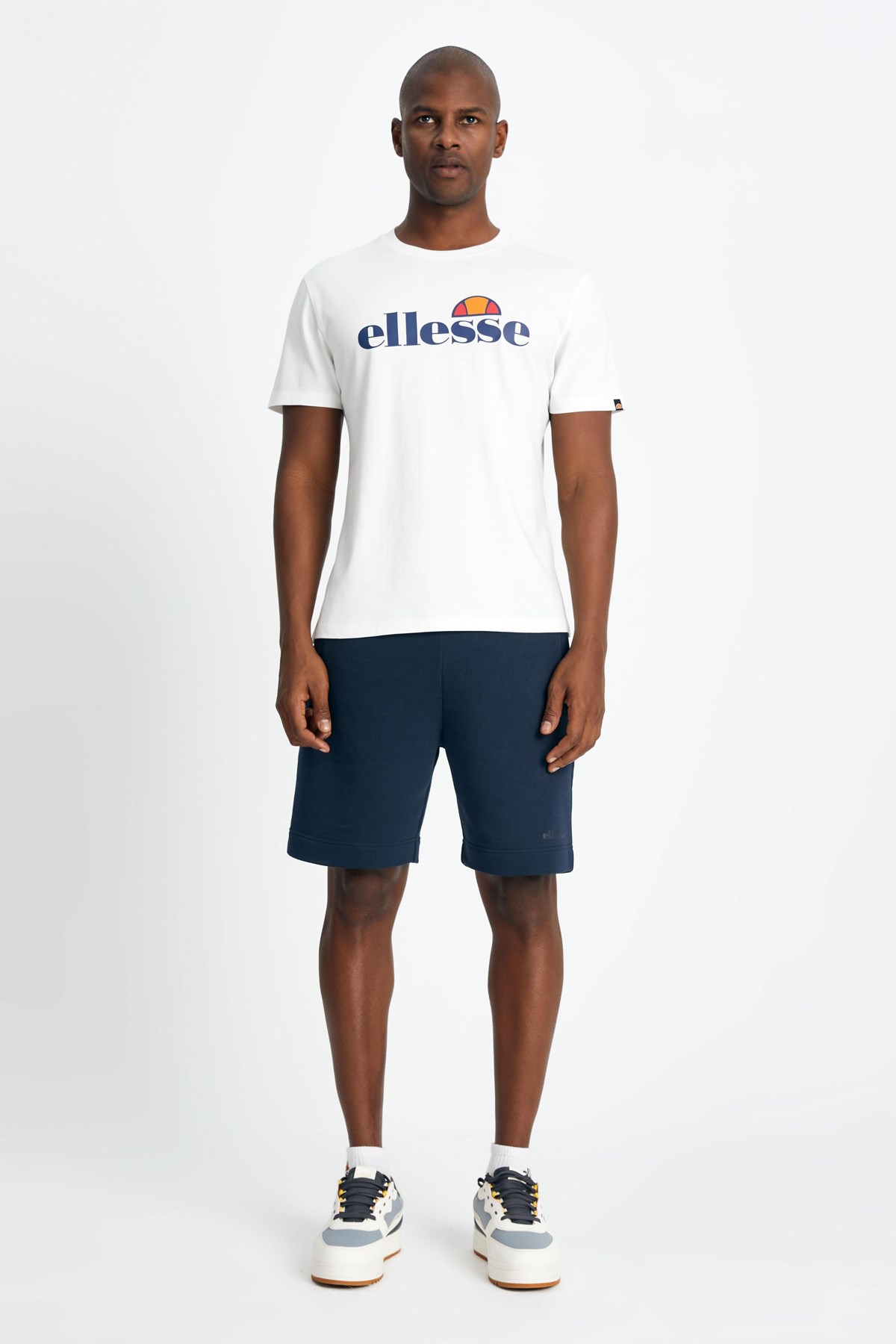 Ellesse Erkek Tişört CM012-1-WT Beyaz