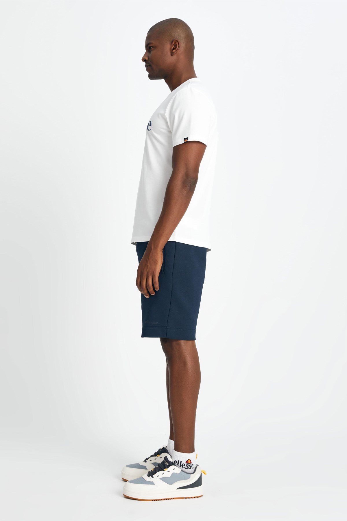 Ellesse Erkek Tişört CM012-1-WT Beyaz