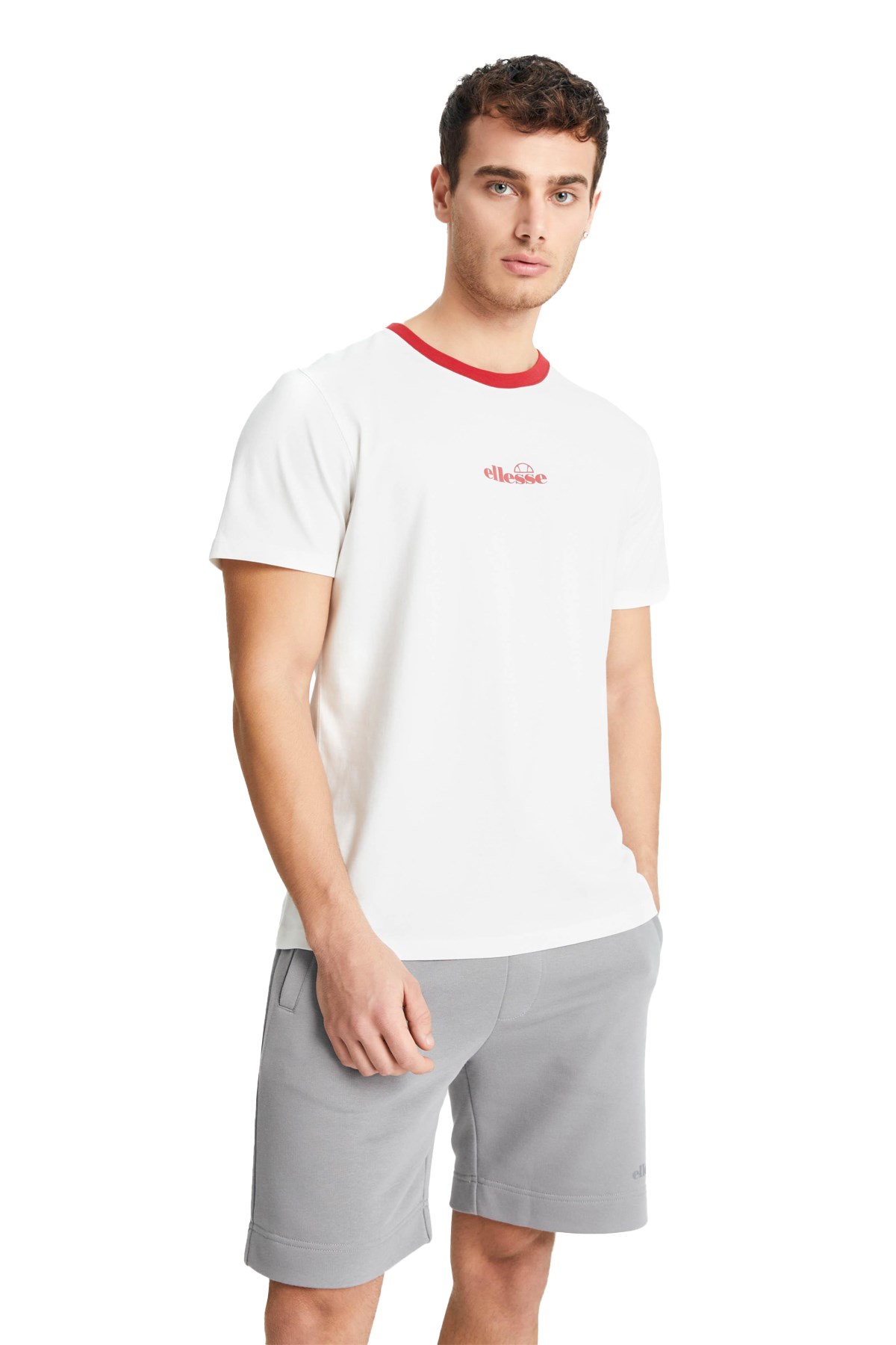 Ellesse Erkek Tişört CM018-1-BRD Beyaz