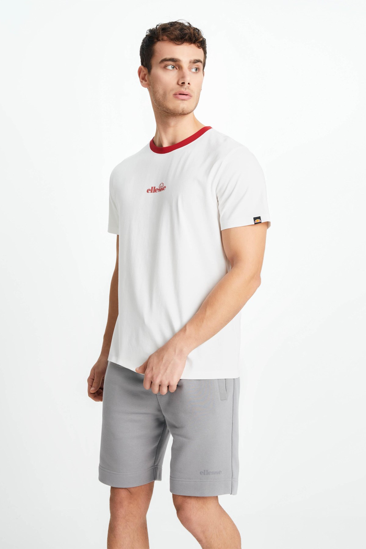 Ellesse Erkek Tişört CM018-1-BRD Beyaz