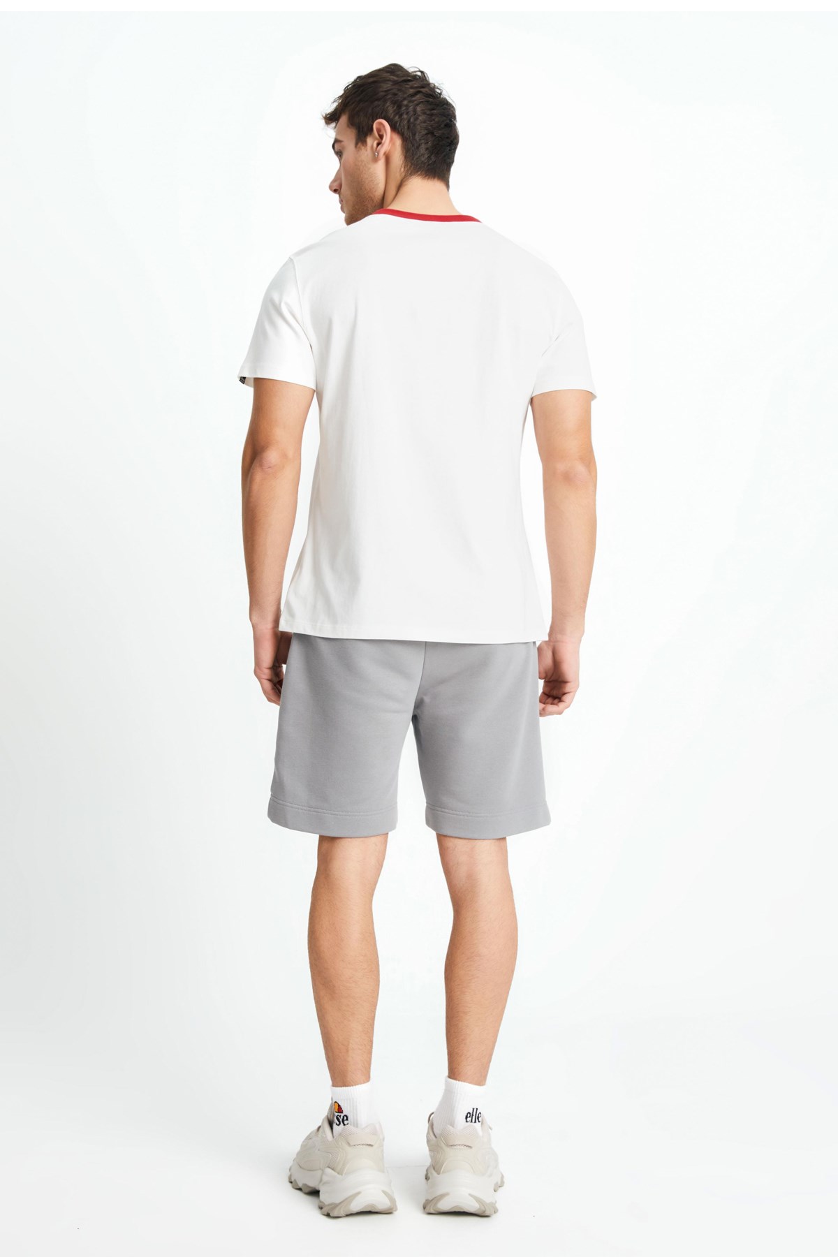 Ellesse Erkek Tişört CM018-1-BRD Beyaz