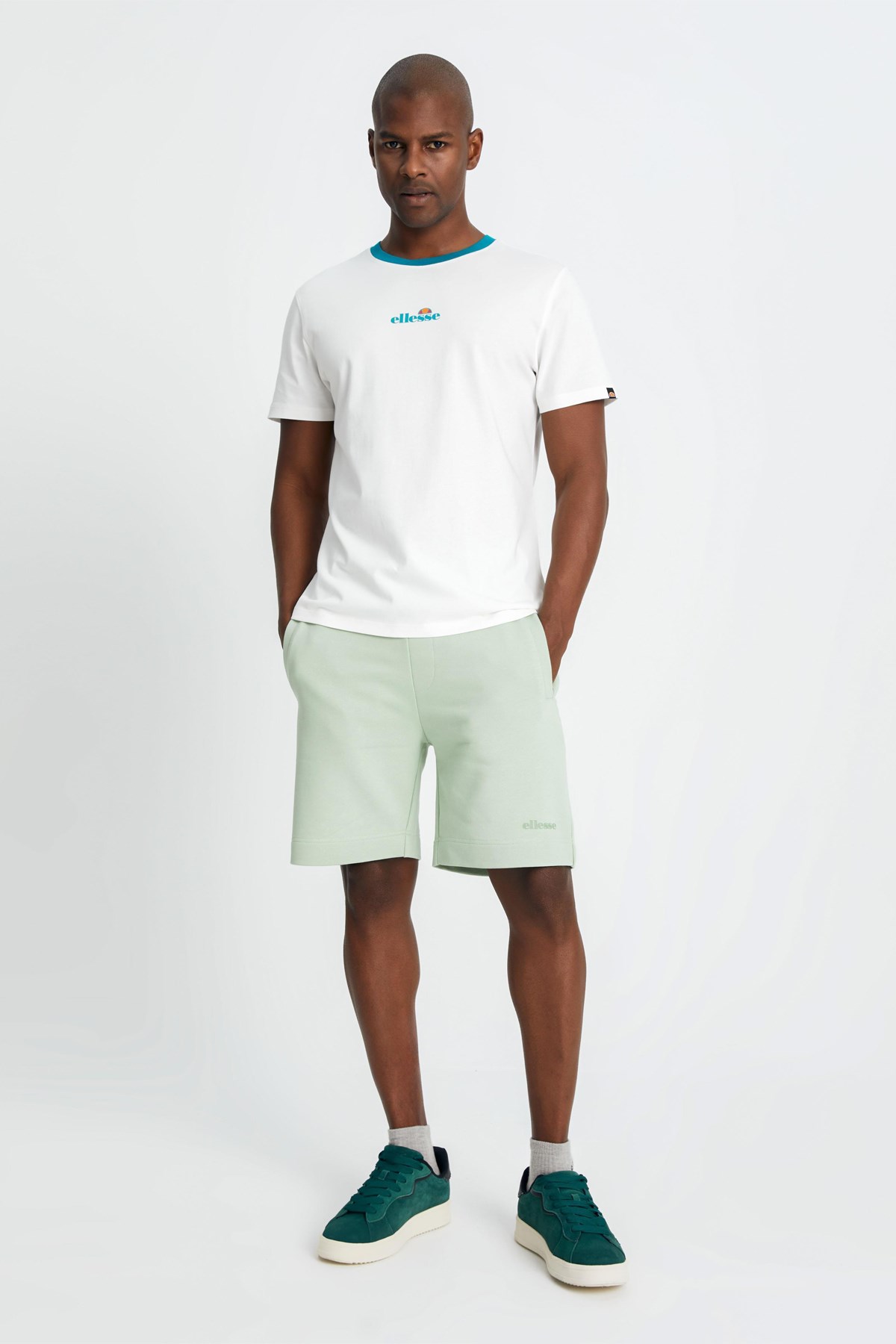 Ellesse Erkek Tişört CM018-1-WT Beyaz