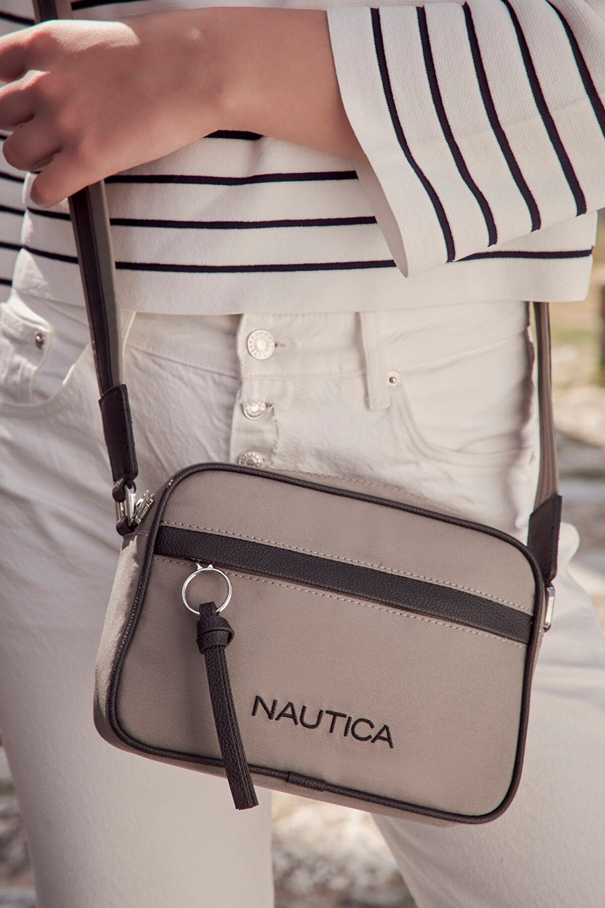 Nautica Kadın Çapraz Çanta CN3533T Gri