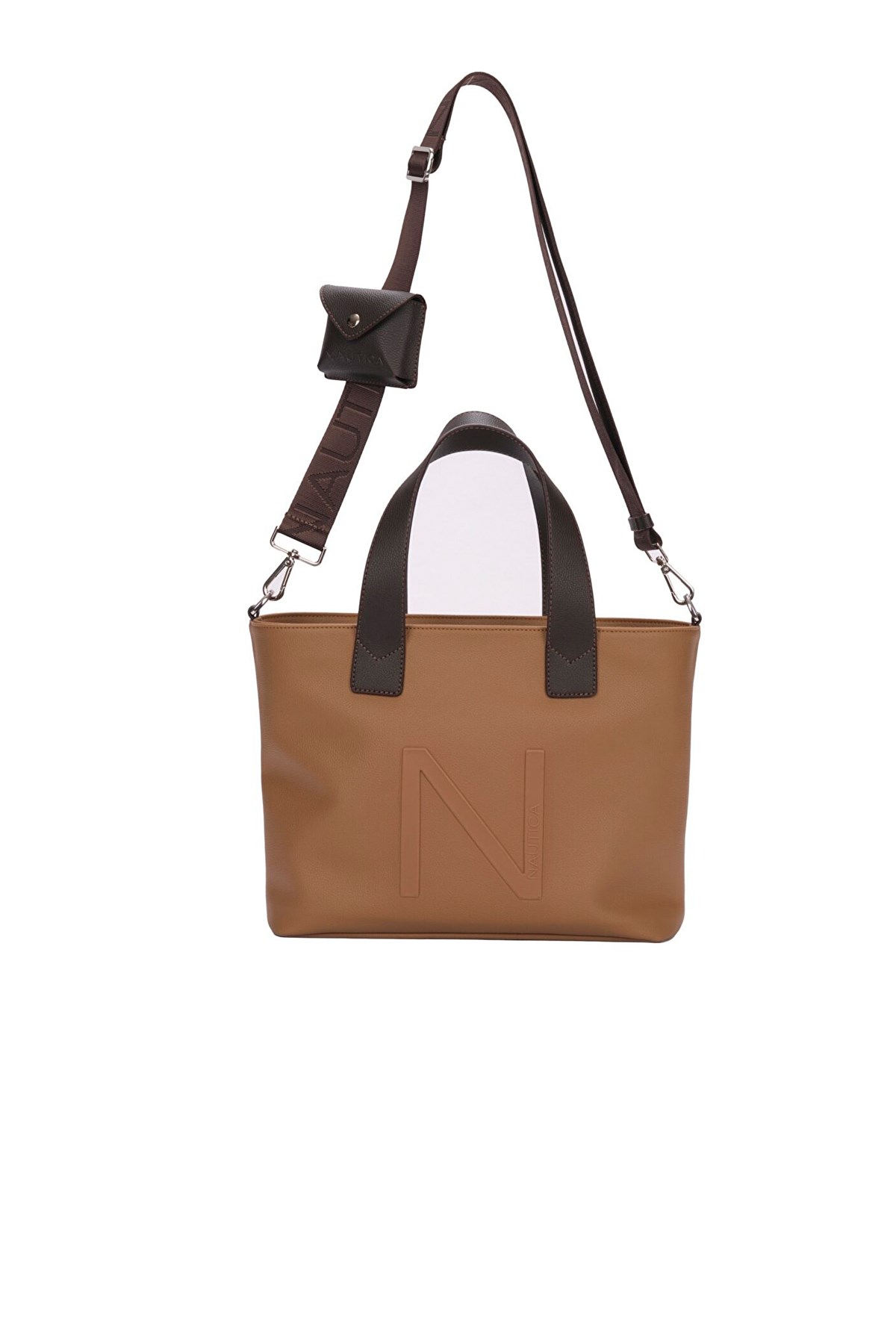 Nautica Kadın Omuz Çanta CN3549T Kahverengi