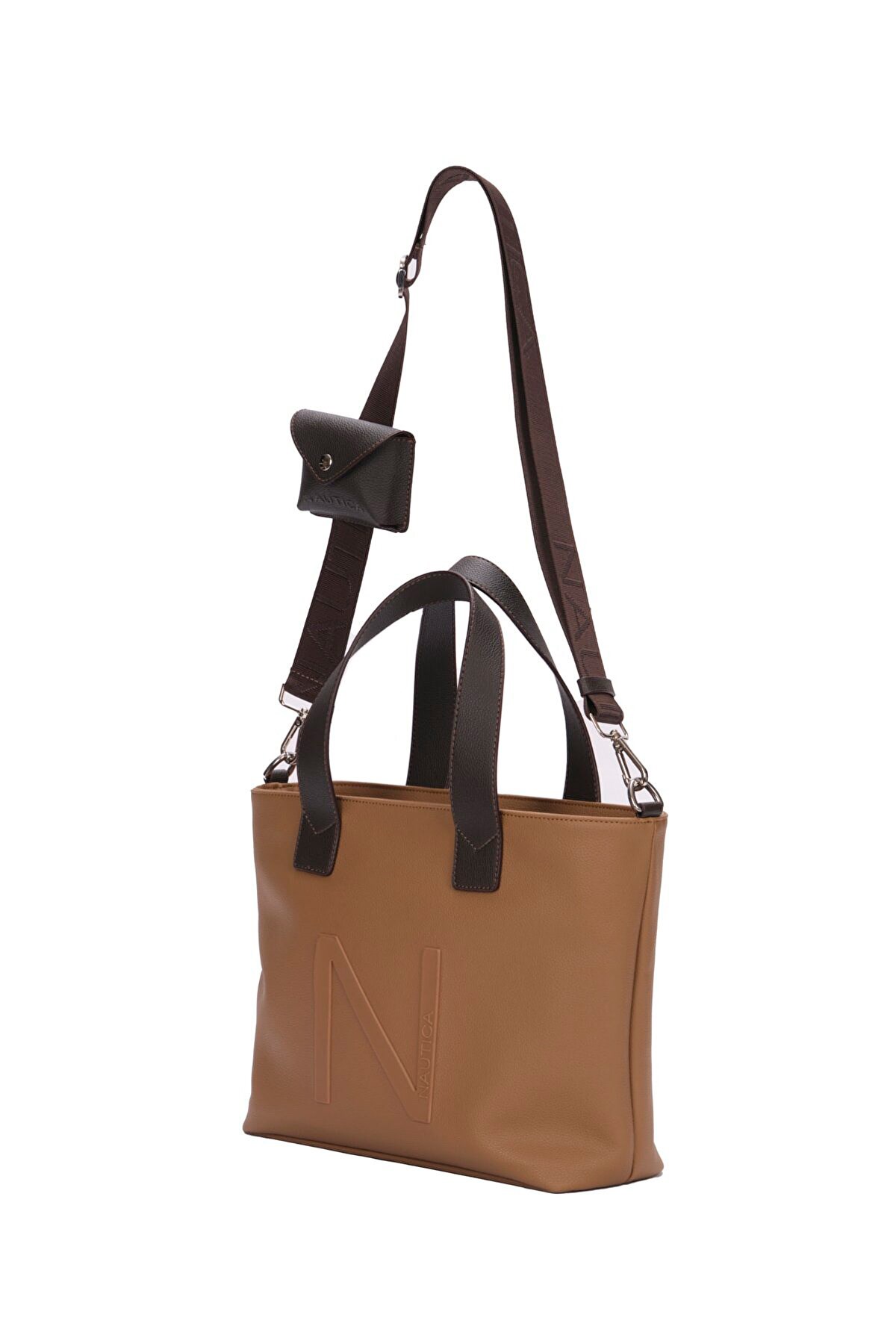 Nautica Kadın Omuz Çanta CN3549T Kahverengi