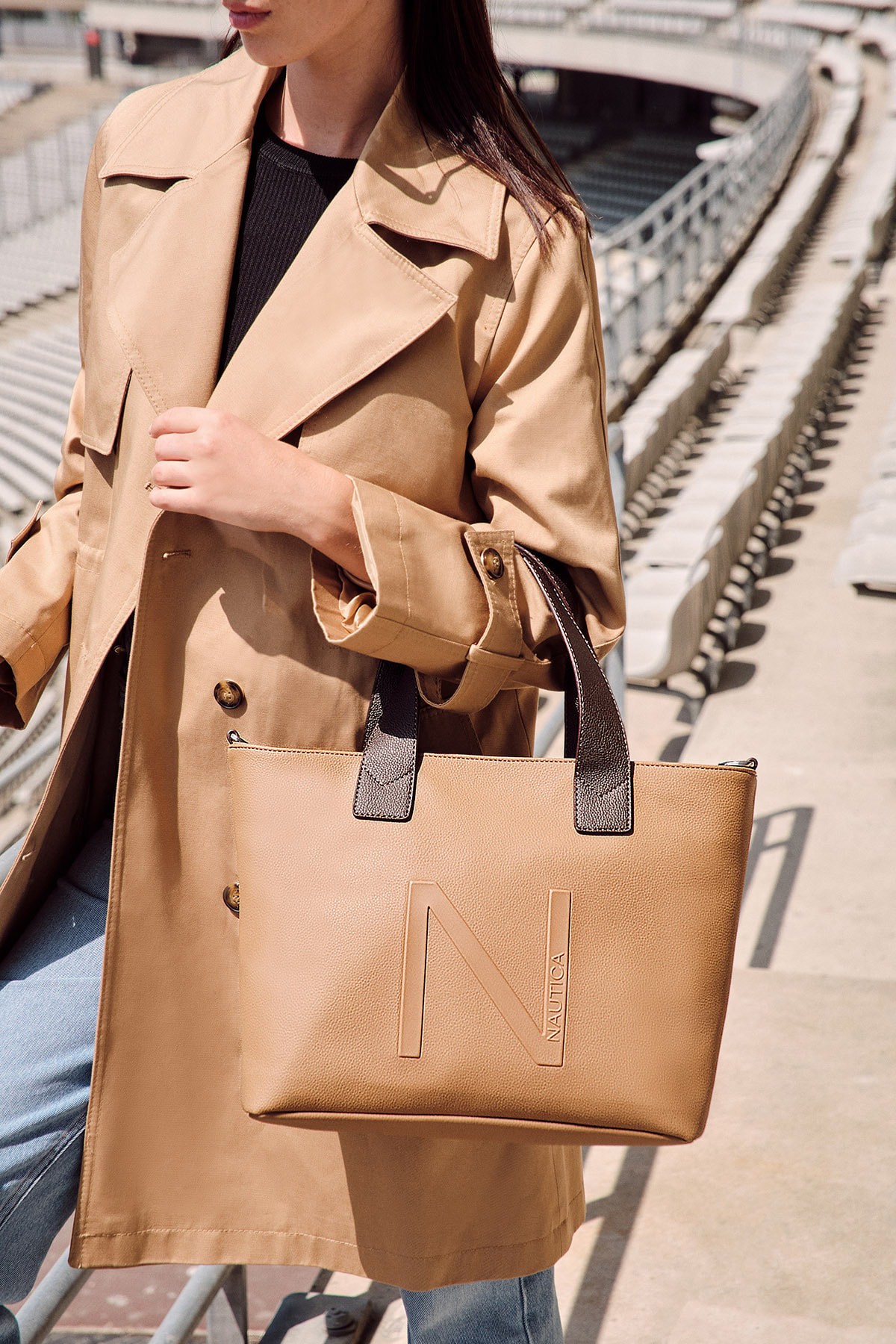 Nautica Kadın Omuz Çanta CN3549T Kahverengi
