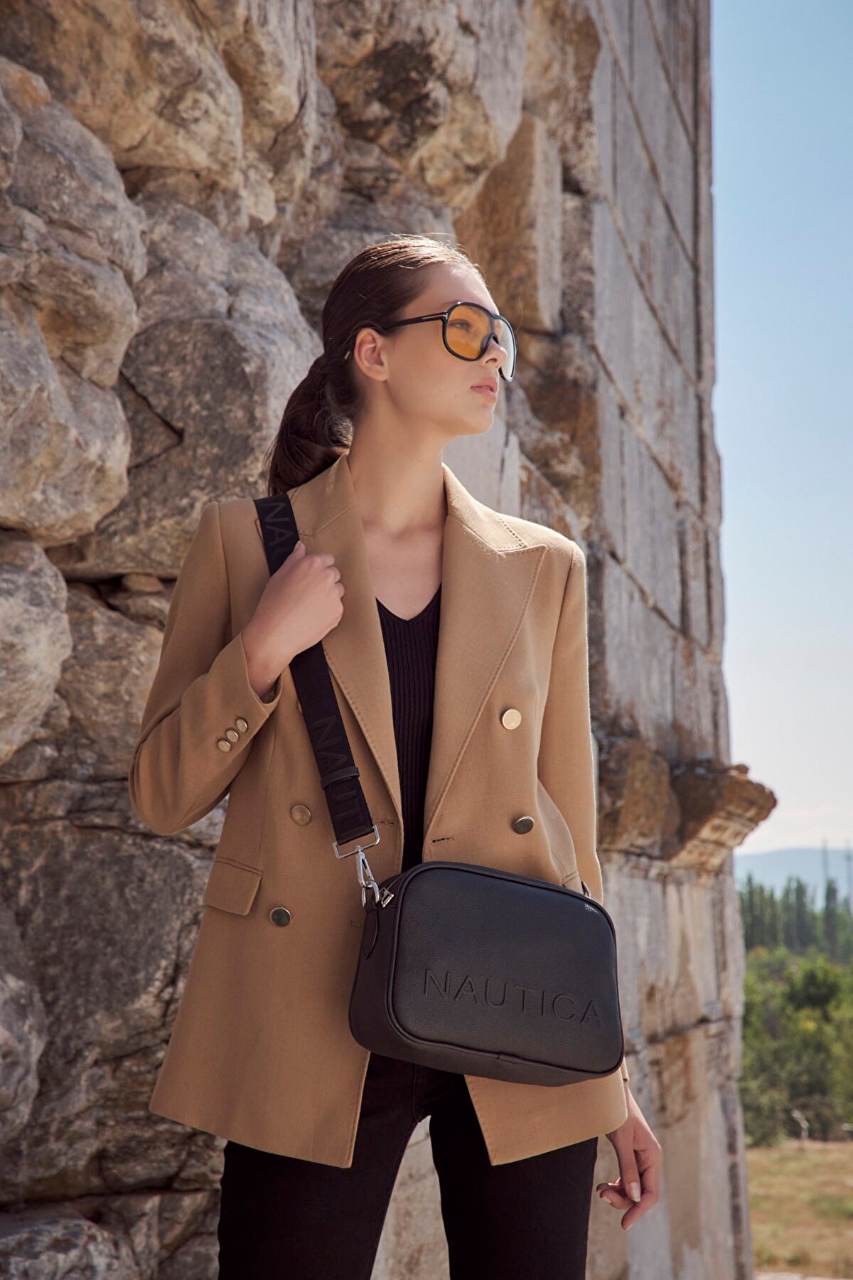 Nautica Kadın Çapraz Çanta CN3554T Siyah