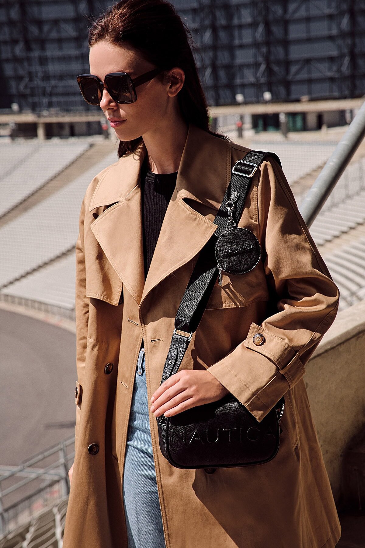 Nautica Kadın Çapraz Çanta CN3555T Siyah