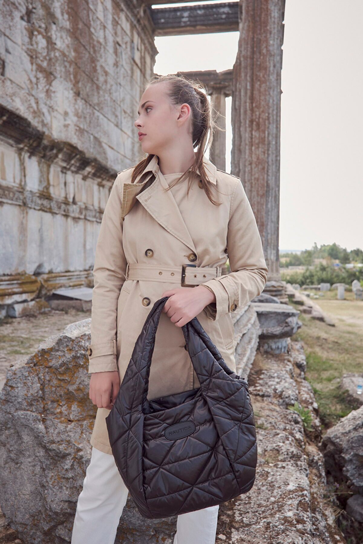 Nautica Kadın Omuz Çanta CN3572T Siyah