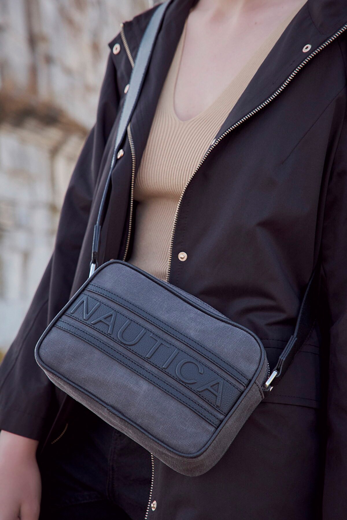 Nautica Kadın Çapraz Çanta CN3603T Siyah