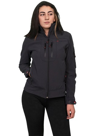 Cresta Softshell Gizli Kapüşonlu Kadın Mont CRST1S-1053