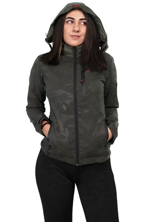 Cresta Softshell Çıkarılabilir Kapüşonlu Kadın Mont CRST1W-1150